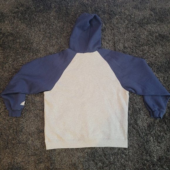 Adidas New York Hoodie Men’s M Gray Navy - Picture 6 of 6